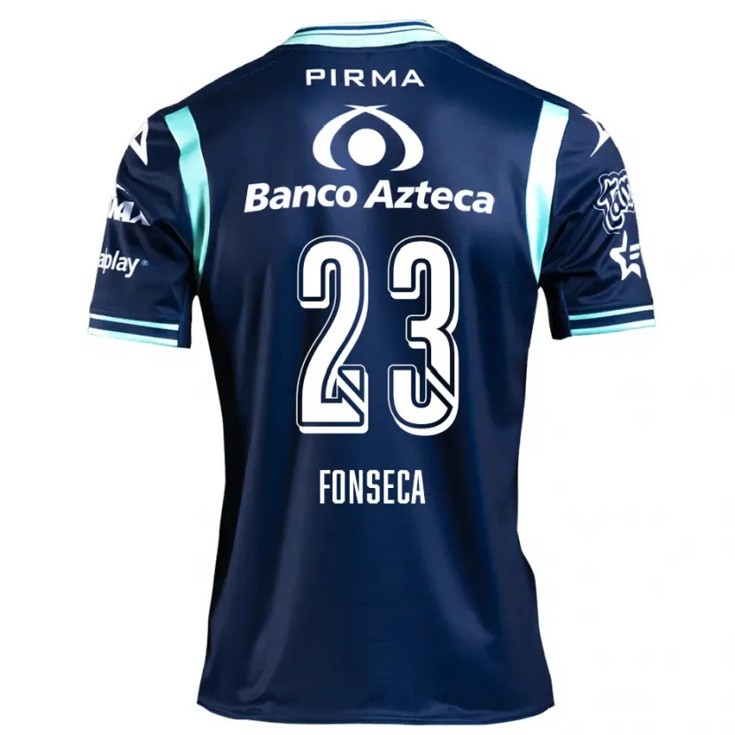Danxen Criança Camisola Camila Fonseca #23 Azul-Marinho Alternativa 2024/25 Camisa