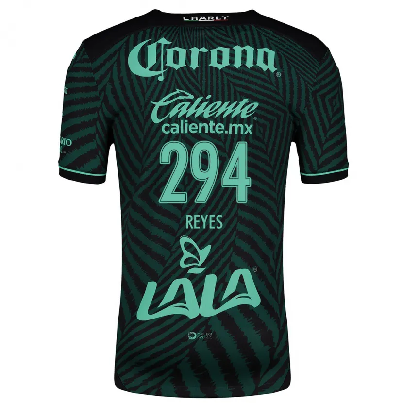 Danxen Criança Camisola Máximo Reyes #294 Preto Verde Alternativa 2024/25 Camisa