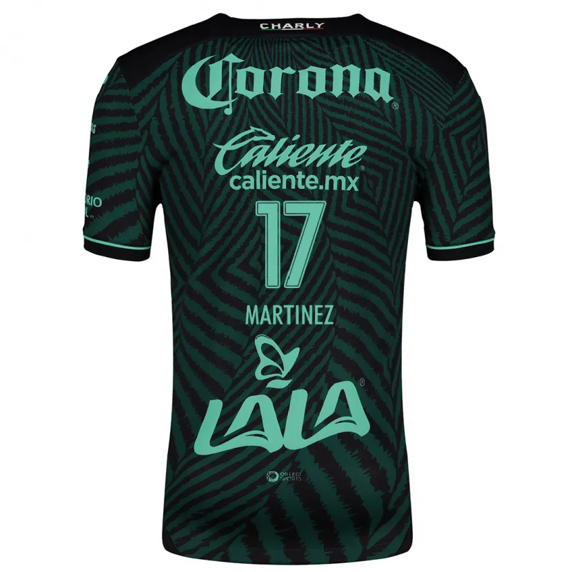 Danxen Criança Camisola Marianne Martínez #17 Preto Verde Alternativa 2024/25 Camisa