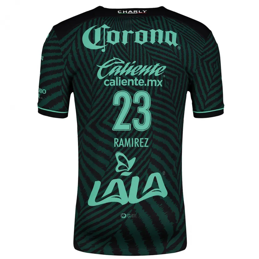 Danxen Criança Camisola Alexxandra Ramírez #23 Preto Verde Alternativa 2024/25 Camisa