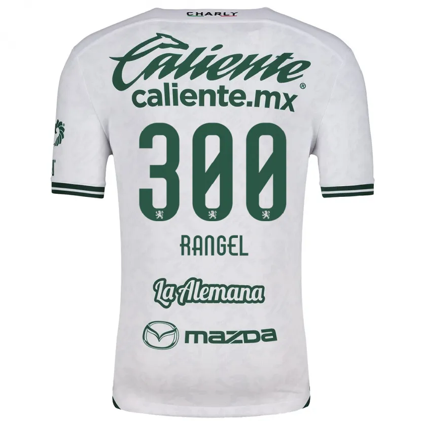 Danxen Criança Camisola Luis Rangel #300 Branco Verde Alternativa 2024/25 Camisa