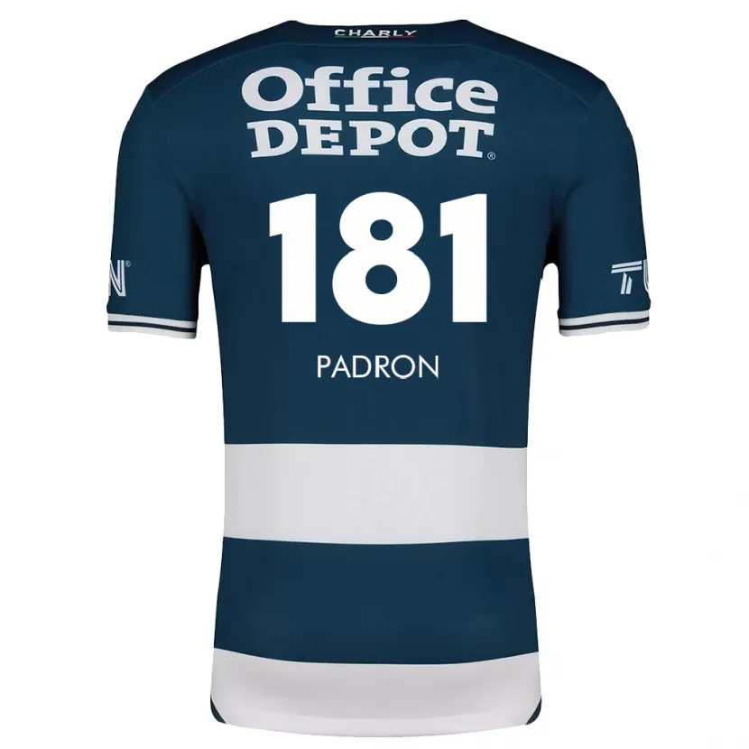 Danxen Homem Camisola Romeo Padrón #181 Branco Azulado Principal 2024/25 Camisa