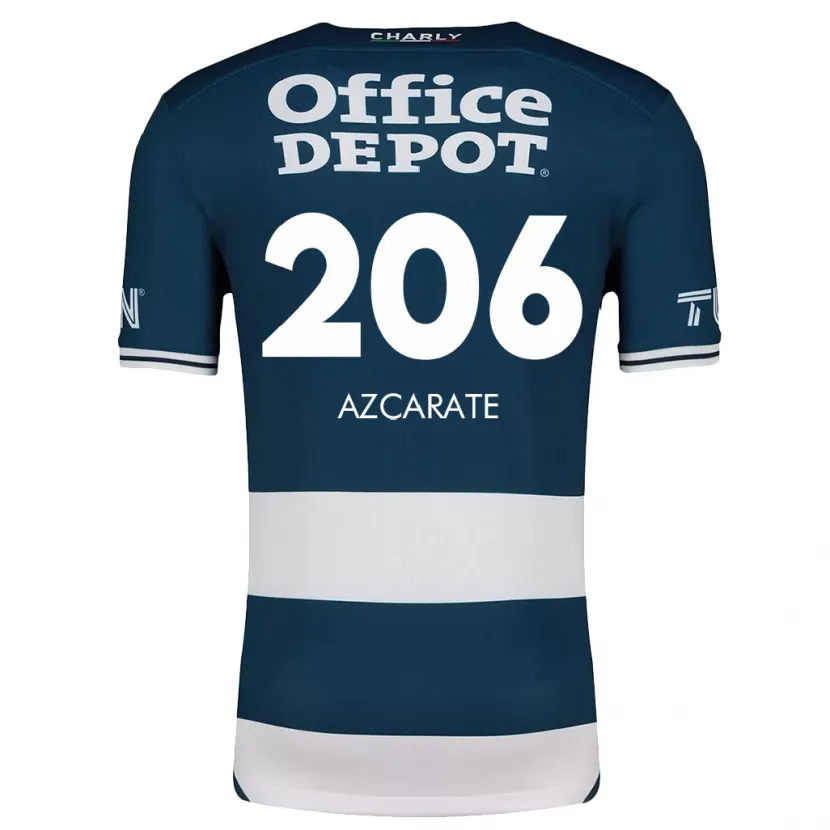 Danxen Homem Camisola Yerar Azcárate #206 Branco Azulado Principal 2024/25 Camisa