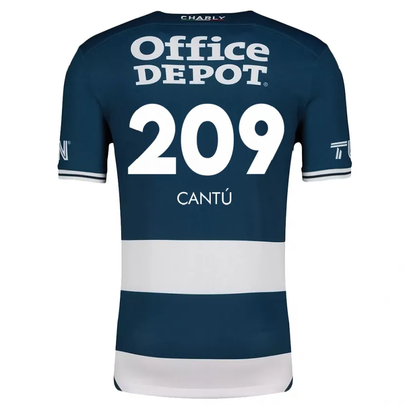 Danxen Homem Camisola Juan Cantú #209 Branco Azulado Principal 2024/25 Camisa