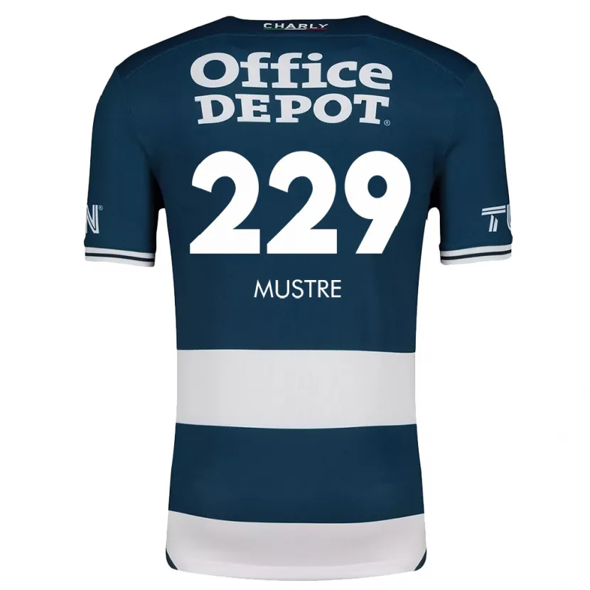 Danxen Homem Camisola Eduardo Mustre #229 Branco Azulado Principal 2024/25 Camisa
