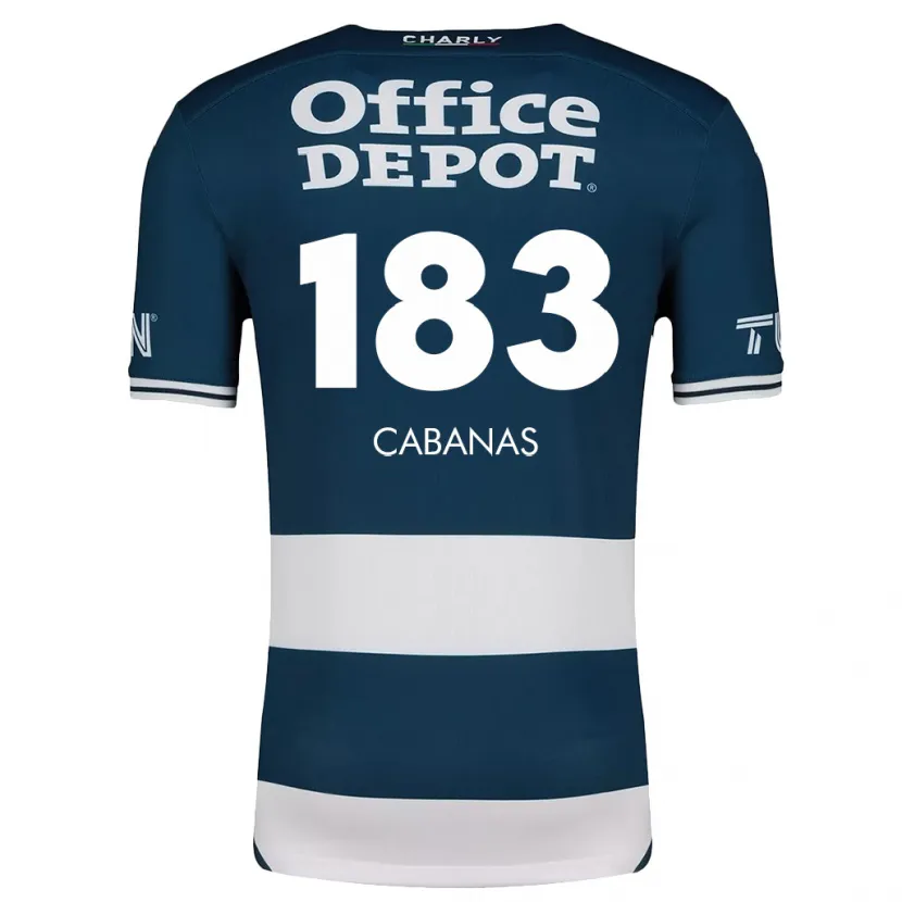 Danxen Homem Camisola Mauricio Cabañas #183 Branco Azulado Principal 2024/25 Camisa