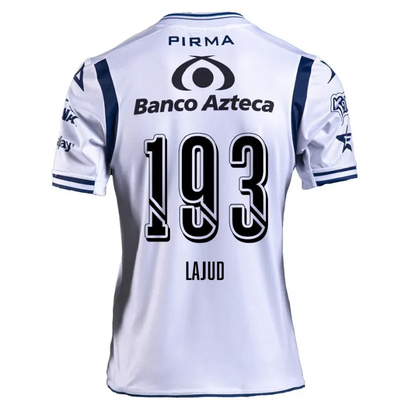 Danxen Homem Camisola Rodrigo Lajud #193 Branco Azul Marinho Principal 2024/25 Camisa