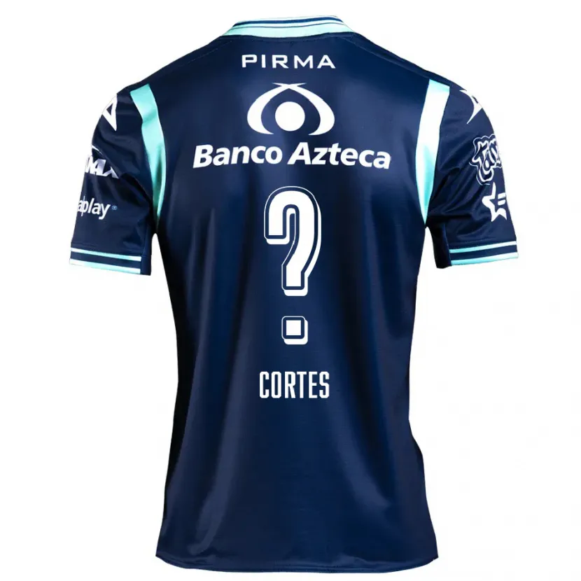 Danxen Homem Camisola Vinícius Côrtes #0 Azul-Marinho Alternativa 2024/25 Camisa