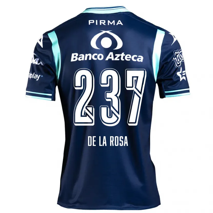 Danxen Homem Camisola Álvaro De La Rosa #237 Azul-Marinho Alternativa 2024/25 Camisa