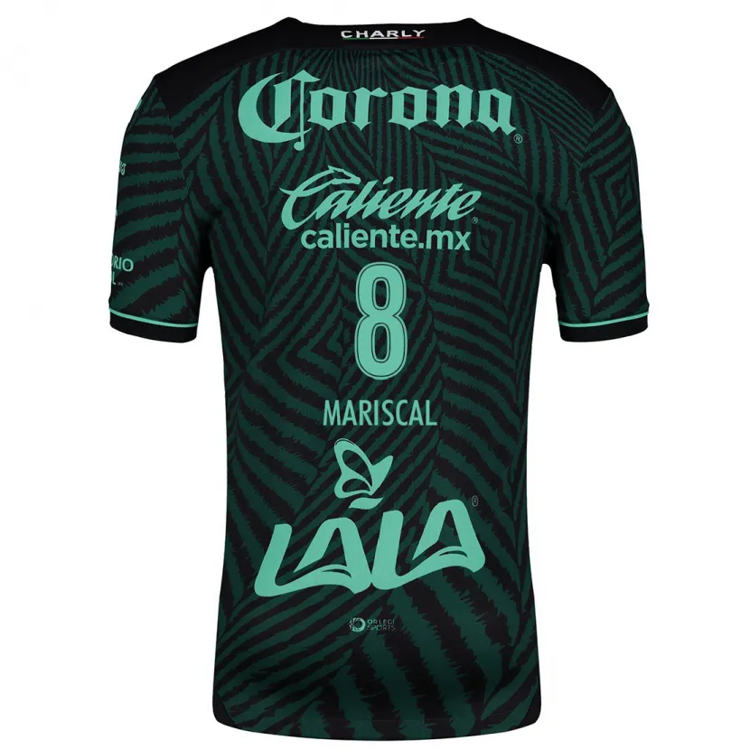 Danxen Homem Camisola Salvador Mariscal #8 Preto Verde Alternativa 2024/25 Camisa