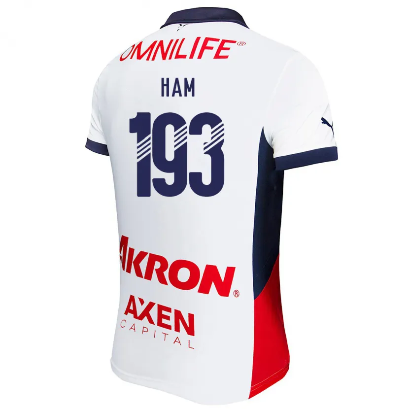 Danxen Homem Camisola Marioni Ham #193 Branco Vermelho Azul Alternativa 2024/25 Camisa
