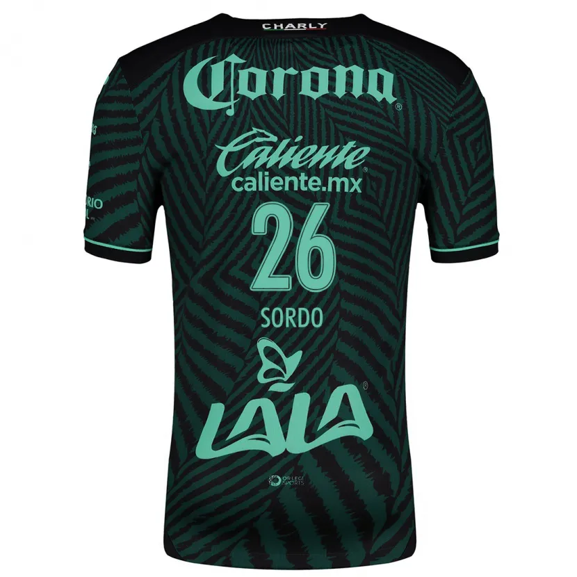Danxen Mulher Camisola Ramiro Sordo #26 Preto Verde Alternativa 2024/25 Camisa