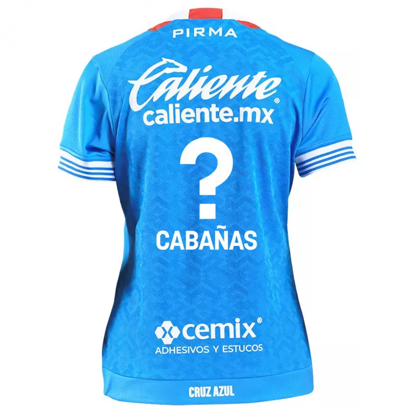 Danxen Criança Camisola Alfredo Cabañas #0 Céu Azul Principal 2024/25 Camisa