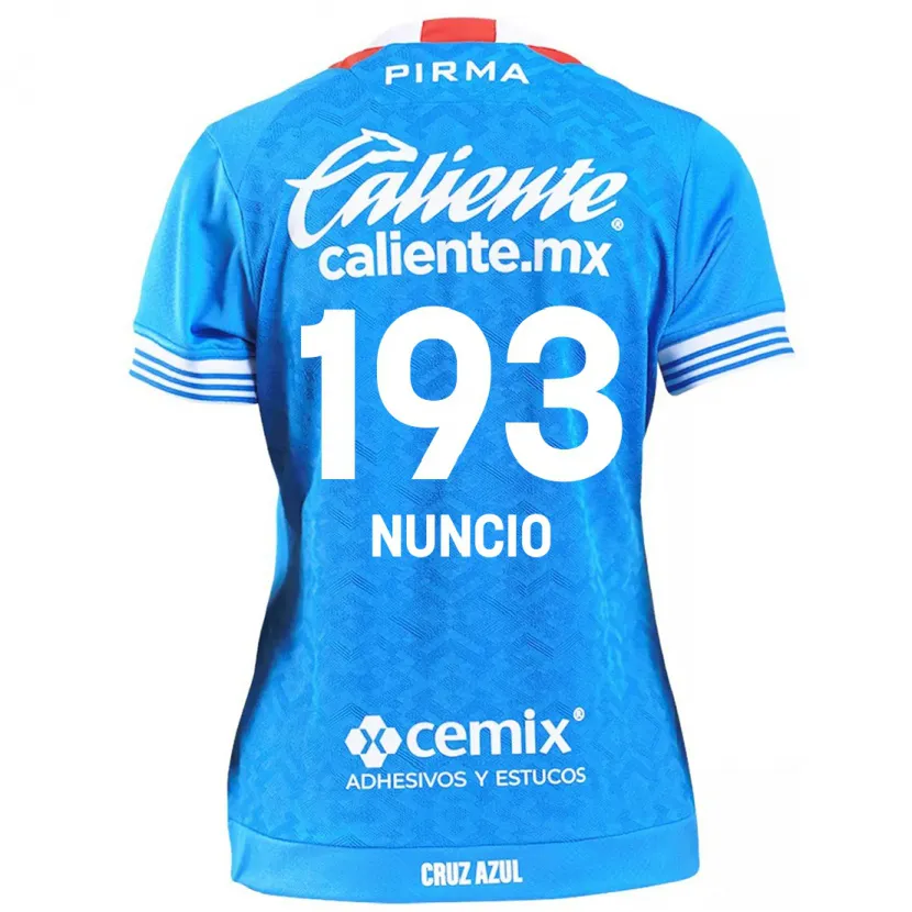 Danxen Criança Camisola Jorge Nuncio #193 Céu Azul Principal 2024/25 Camisa