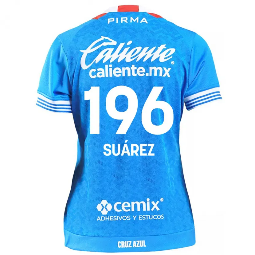 Danxen Criança Camisola Javier Suárez #196 Céu Azul Principal 2024/25 Camisa