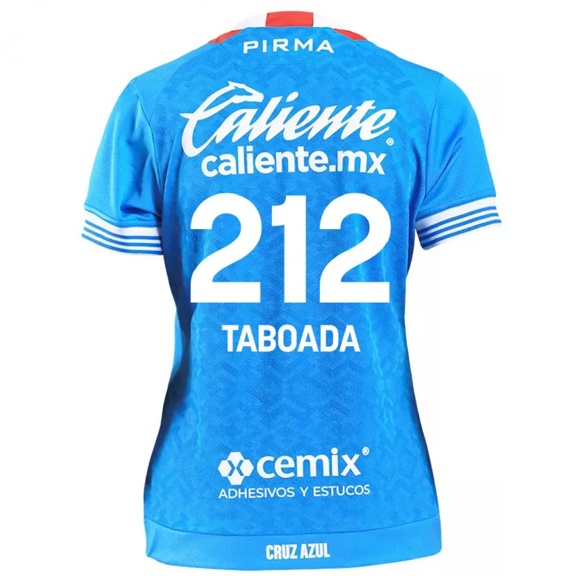Danxen Criança Camisola Víctor Taboada #212 Céu Azul Principal 2024/25 Camisa