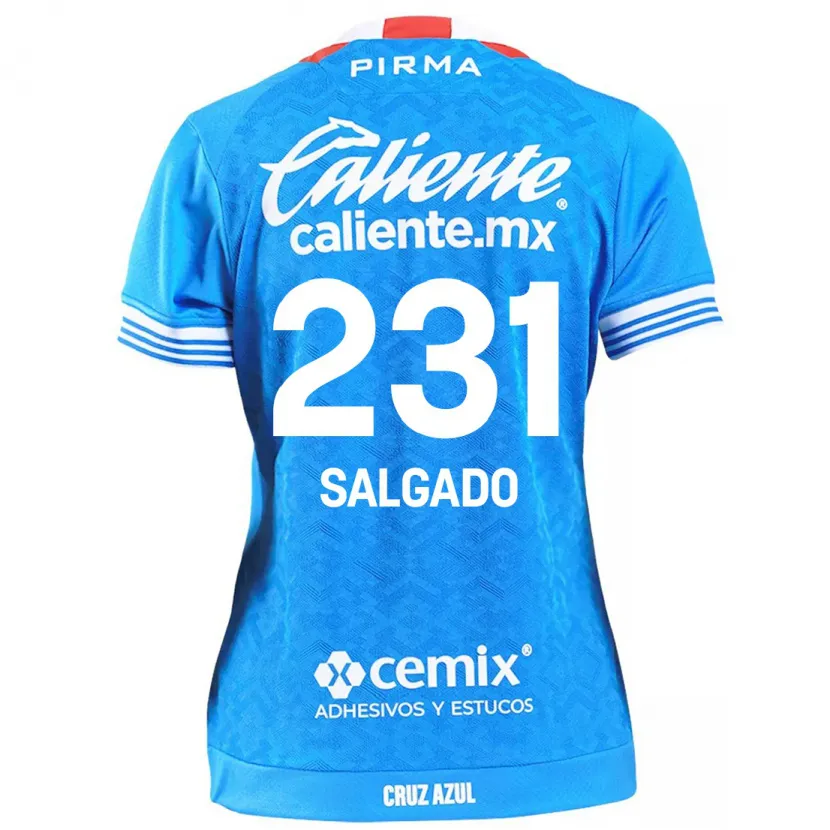 Danxen Criança Camisola Bruno Salgado #231 Céu Azul Principal 2024/25 Camisa