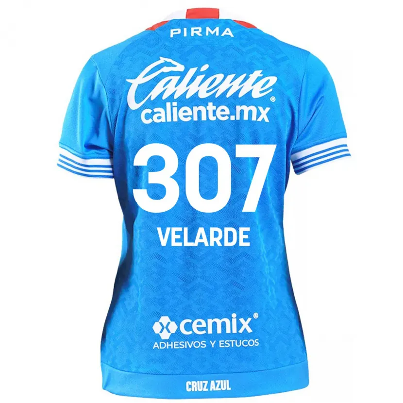 Danxen Criança Camisola Juan Velarde #307 Céu Azul Principal 2024/25 Camisa