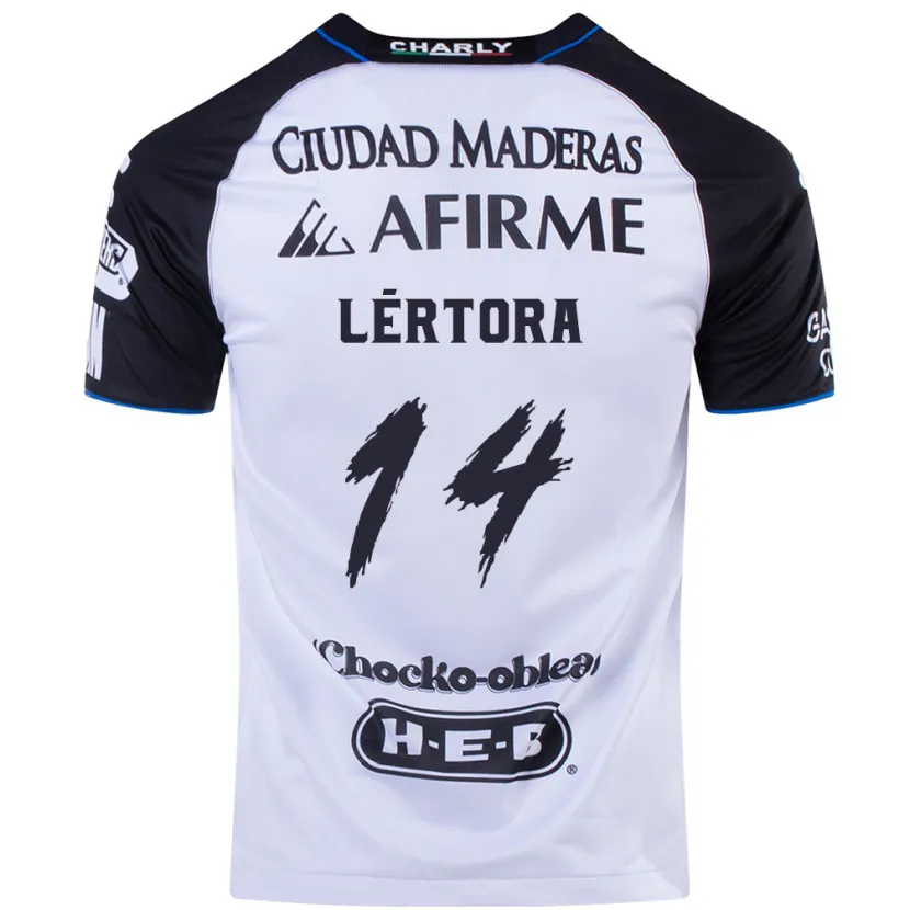 Danxen Criança Camisola Federico Lértora #14 Preto Azul Principal 2024/25 Camisa