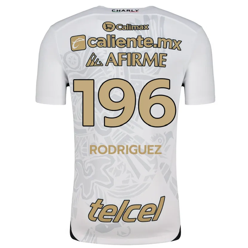 Danxen Criança Camisola Prince Rodríguez #196 Branco Preto Alternativa 2024/25 Camisa