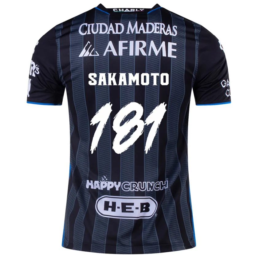 Danxen Criança Camisola Stellan Sakamoto #181 Branco Preto Alternativa 2024/25 Camisa