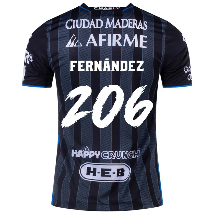 Danxen Criança Camisola Erik Fernández #206 Branco Preto Alternativa 2024/25 Camisa