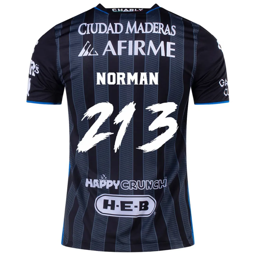 Danxen Criança Camisola Humberto Norman #213 Branco Preto Alternativa 2024/25 Camisa