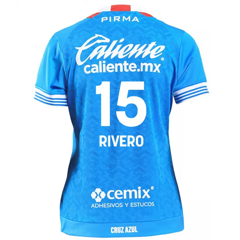 Danxen Homem Camisola Ignacio Rivero #15 Céu Azul Principal 2024/25 Camisa
