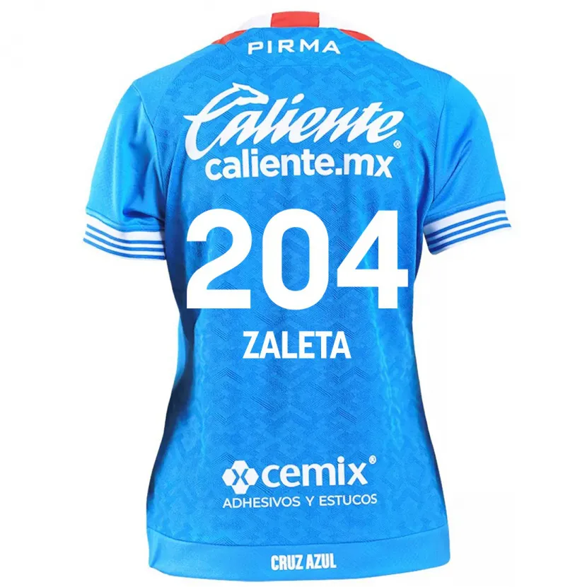 Danxen Homem Camisola Mauro Zaleta #204 Céu Azul Principal 2024/25 Camisa