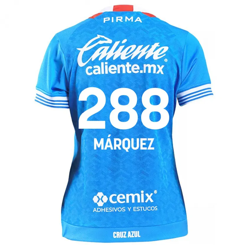 Danxen Homem Camisola Víctor Márquez #288 Céu Azul Principal 2024/25 Camisa