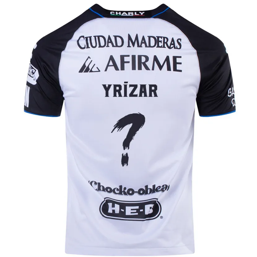 Danxen Homem Camisola Paolo Yrízar #0 Preto Azul Principal 2024/25 Camisa