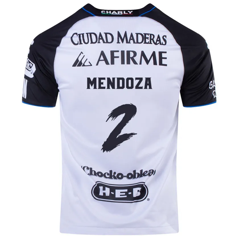 Danxen Homem Camisola Omar Mendoza #2 Preto Azul Principal 2024/25 Camisa