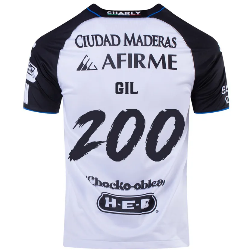 Danxen Homem Camisola Gerardo Gil #200 Preto Azul Principal 2024/25 Camisa