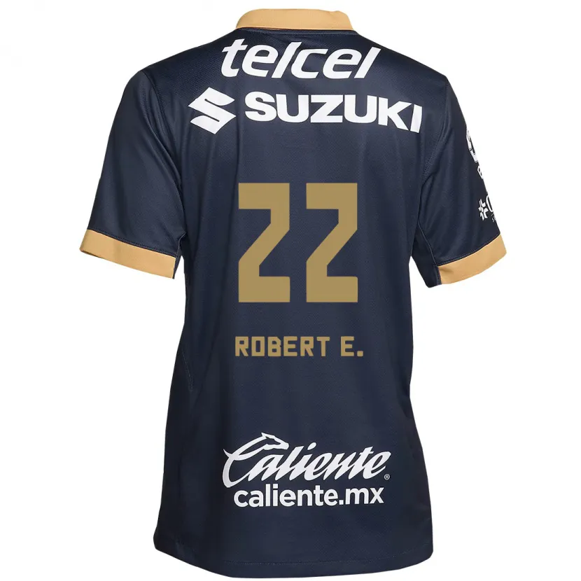 Danxen Homem Camisola Robert Ergas #22 Obsidiana Ouro Branco Alternativa 2024/25 Camisa