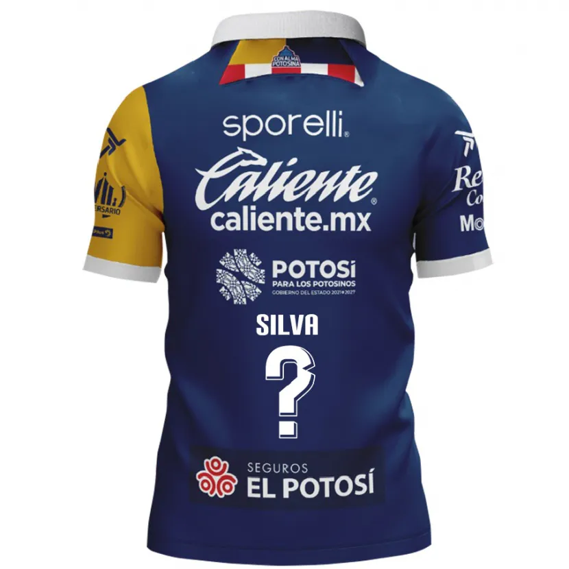 Danxen Homem Camisola Jordan Silva #0 Azul Amarelo Alternativa 2024/25 Camisa