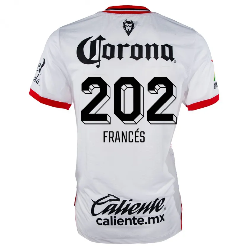 Danxen Homem Camisola Lenin Francés #202 Branco Vermelho Alternativa 2024/25 Camisa