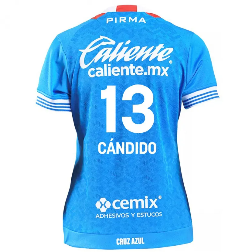 Danxen Mulher Camisola Camilo Cándido #13 Céu Azul Principal 2024/25 Camisa