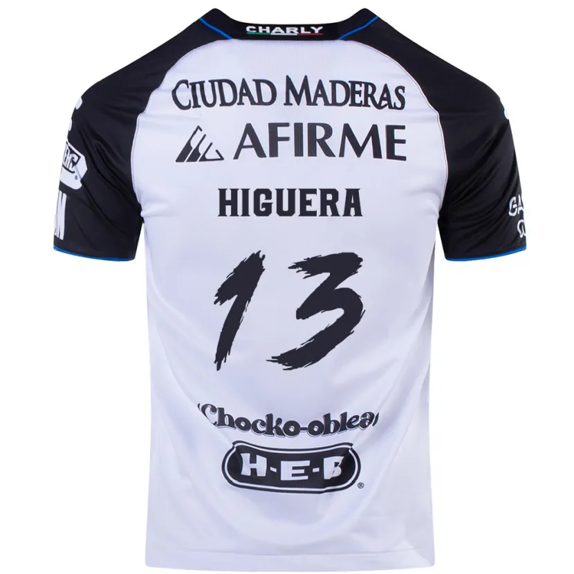 Danxen Mulher Camisola Carlos Higuera #13 Preto Azul Principal 2024/25 Camisa