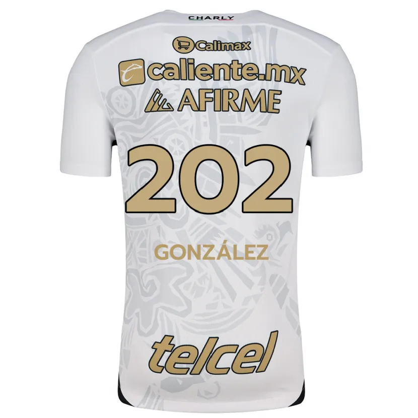 Danxen Mulher Camisola Joban González #202 Branco Preto Alternativa 2024/25 Camisa