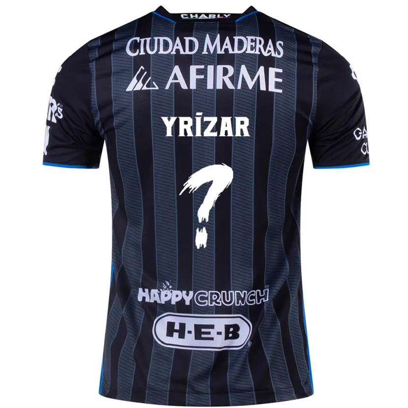 Danxen Mulher Camisola Paolo Yrízar #0 Branco Preto Alternativa 2024/25 Camisa