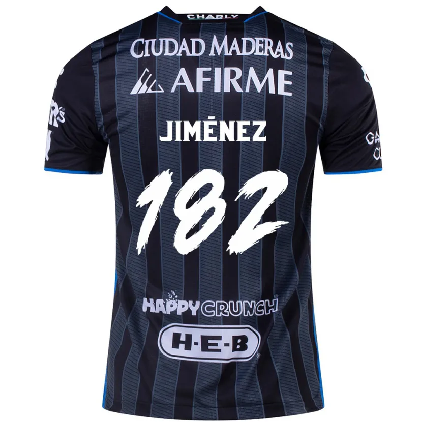 Danxen Mulher Camisola Carlos Jiménez #182 Branco Preto Alternativa 2024/25 Camisa