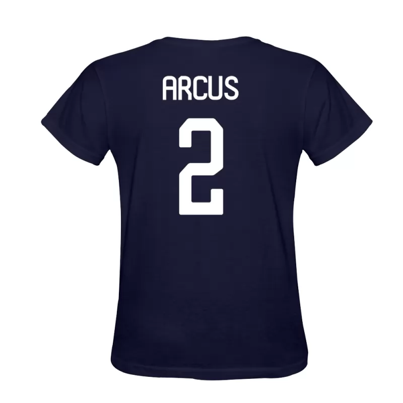 Homem Carlens Arcus #2 Azul Escuro Design De Camiseta Camisola